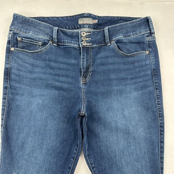 Torrid Jegging Super Soft High Waist Stretch Whiskered Casual Women Sz 20S (42) - Picture 3 of 8